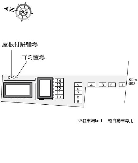 ★手数料０円★田方郡函南町間宮　月極駐車場（LP）